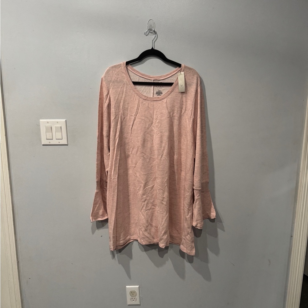 Livi Active Dusty Pink Long Sleeve Top